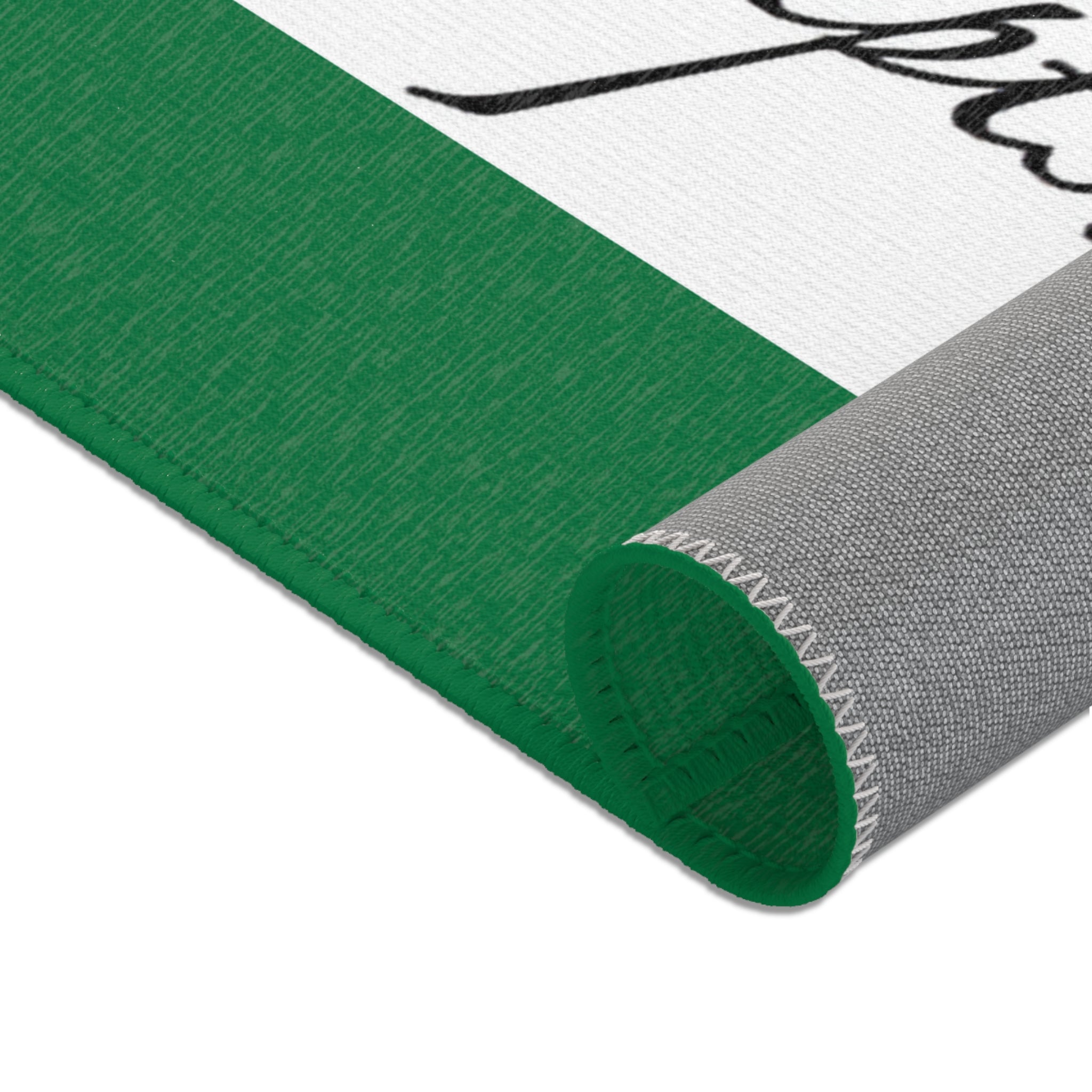 Grow’s Official Area Rug - 6 sizes - hemmed edges and a coated backing,