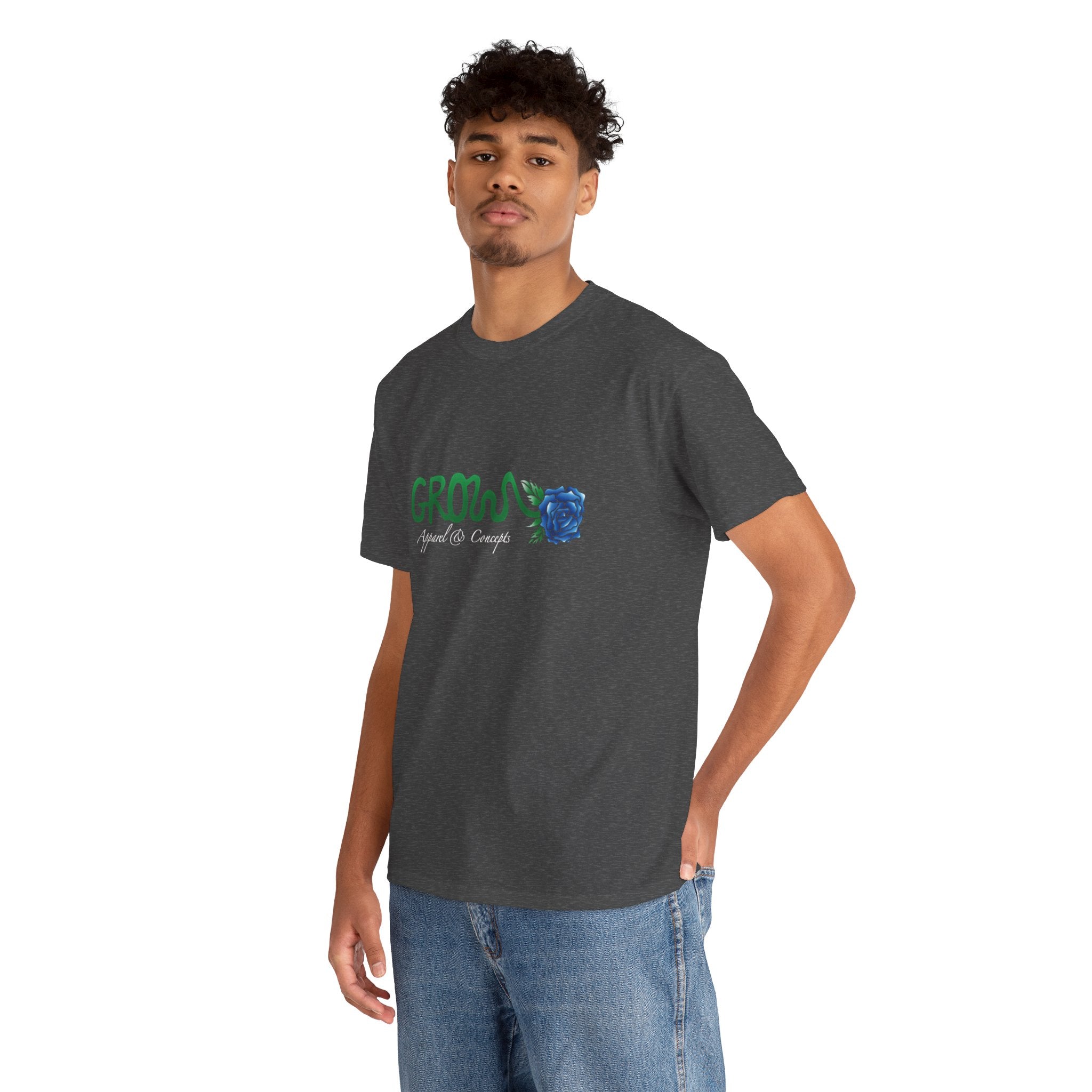 The Icon - G.r.o.w Logo - Streetwear with a positive purpose - UNISEX shirt - quality clothing. positive message