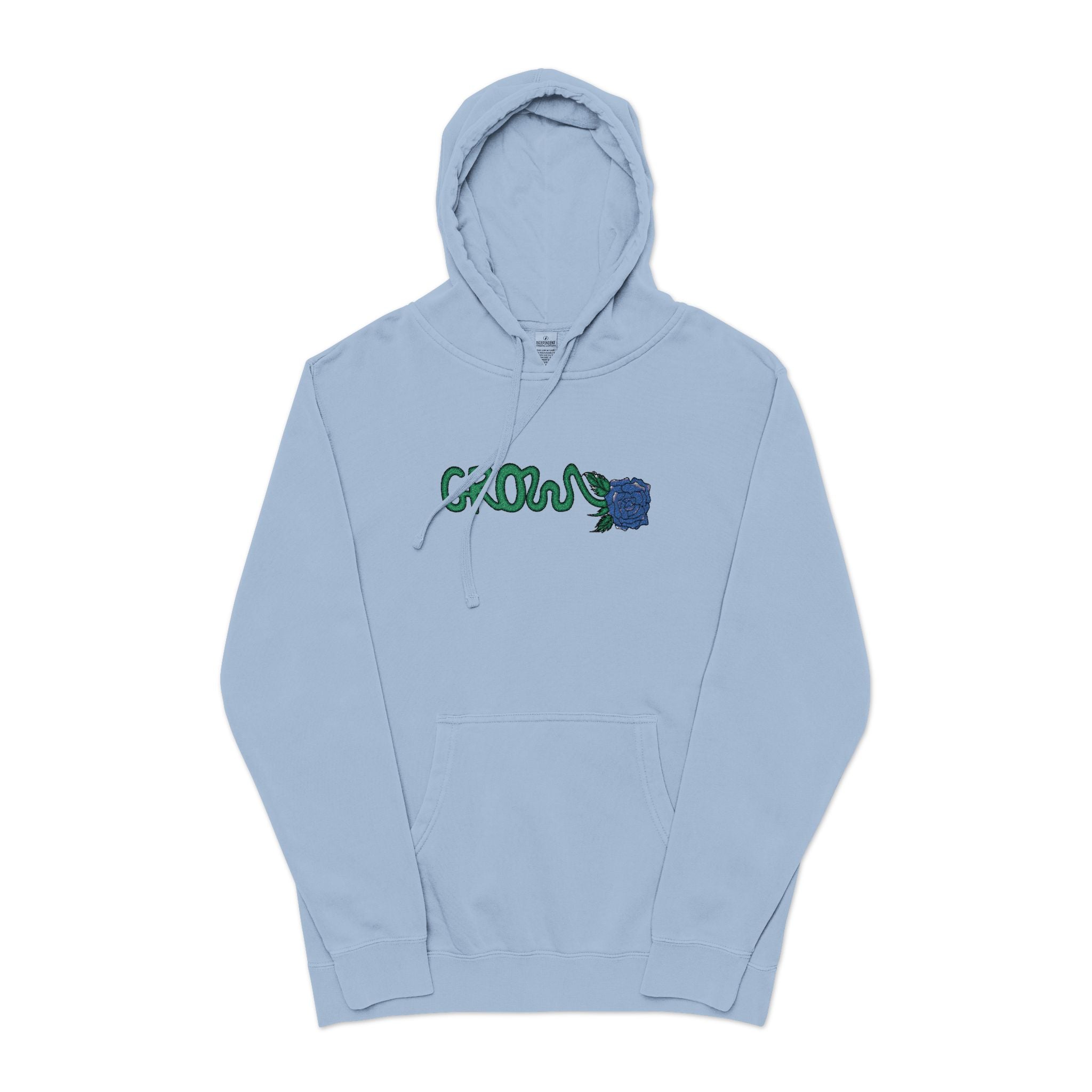 Grow Clothing™Unisex Embroidered Hoodie with Nature-Inspired Design, Cozy Streetwear, Casual Comfort, Excellent Quality