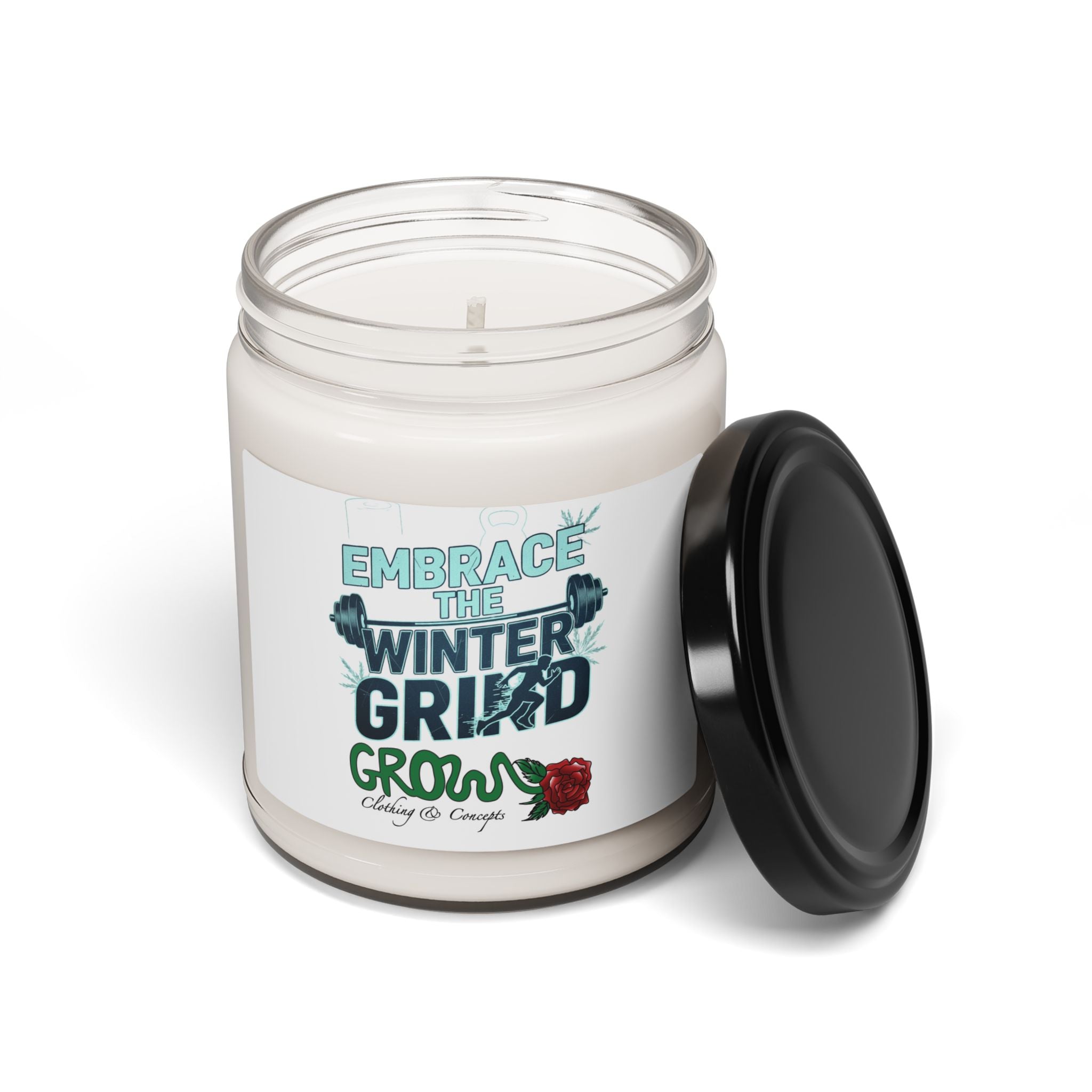 The Grow Clothing™ Top Selling Accessory is back for a limited time |  Our Winter Grind Candle in Multiple scents | Log Lasting Candle | Positive Vibes Only