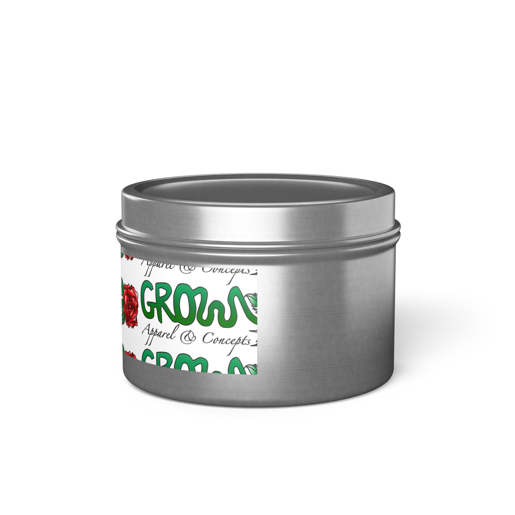 Grow’s Tin Candles | Aromatherapy, Home Fragrance w/ streetwear logo