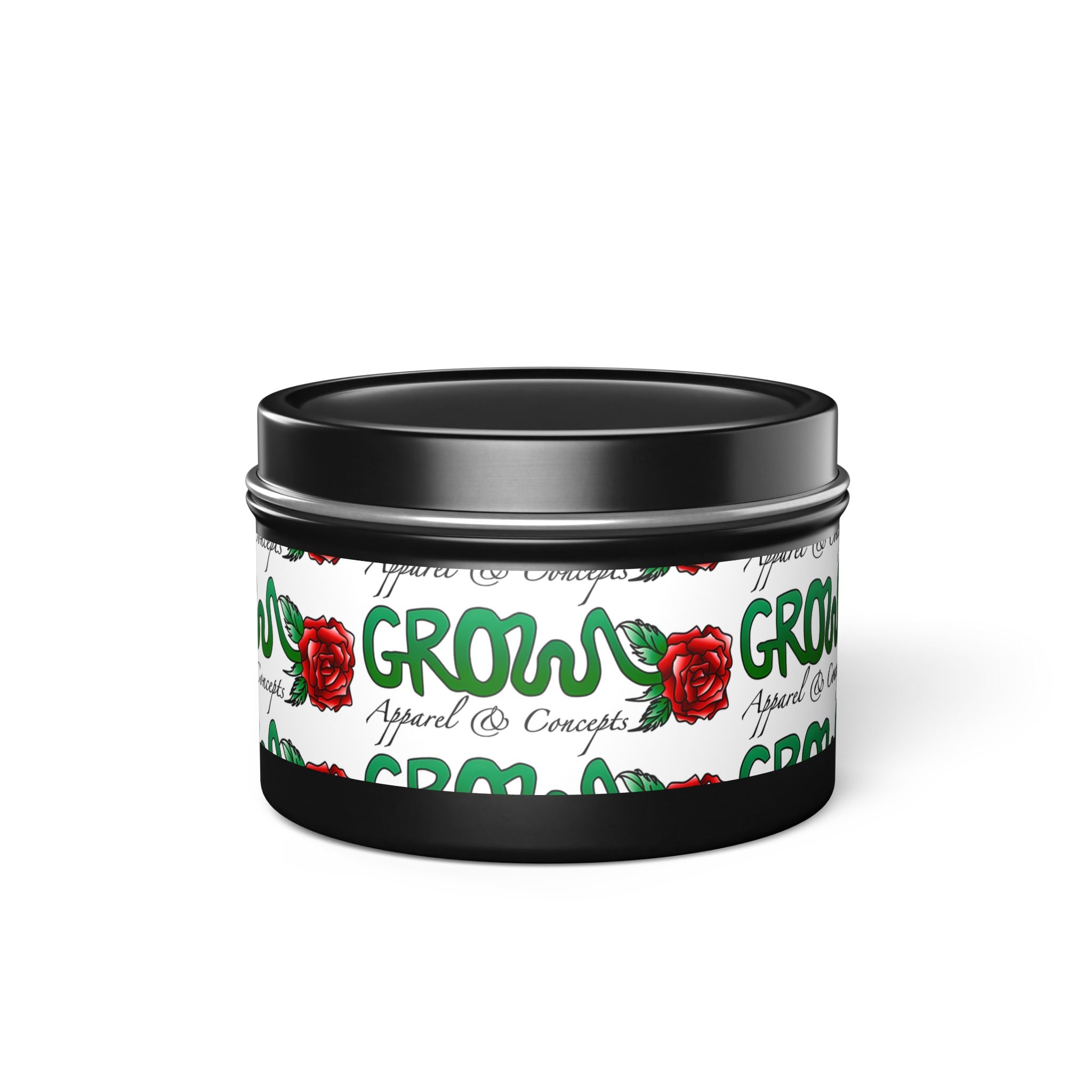 Grow’s Tin Candles | Aromatherapy, Home Fragrance w/ streetwear logo